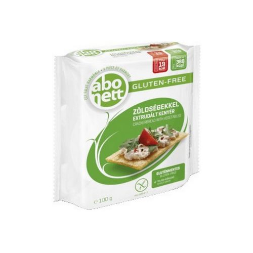 Abonett extrudált kenyér zöldségekkel (gluténmentes) - 100g