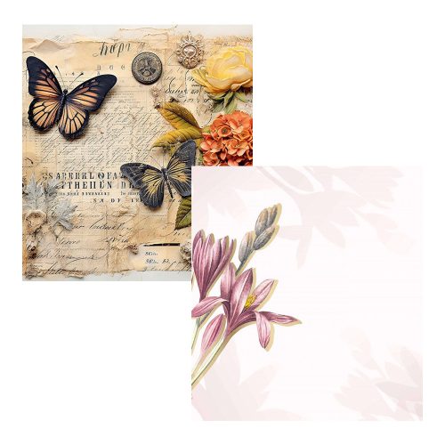 Ajándéktasak nagy C álló lakk többféle - 26,5x30x12cm