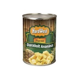 Hardwest darabolt ananász - 565g