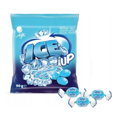 Argo Ice Up jeges ízű töltött cukorka - 90g