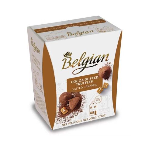 Belgian Truffles Salted Caramel sós karamell trüffel desszert - 200 g