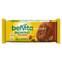   Belvita Breakfast kakaós,gabonás,omlós keksz csokoládédarabok - 50g