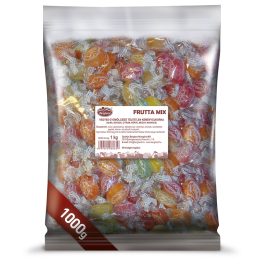   Bergland Frutta Mix vegyes gyümölcsízű töltetlen keménycukorka - 1000 g