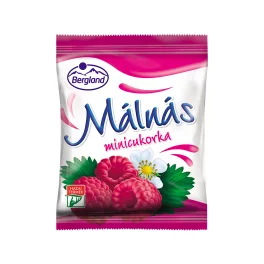 Bergland mini cukorka málna - 70g