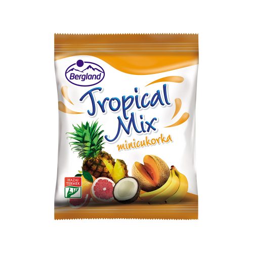 Bergland mini cukorka tropical mix - 70g