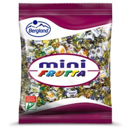   Bergland Mini Frutta vegyes gyümölcsízű mini keménycukorka - 400 g