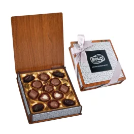 Bolci fa és bőr desszert ezüst - 130 g