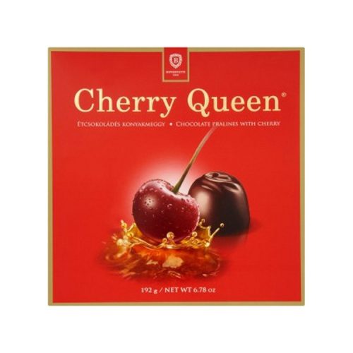 Cherry Queen étcsokoládés alkoholos-meggyes bonbon - 192g