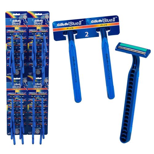 Gillette Blue II Plus eldobható borotva - 2 db-os
