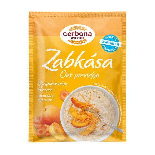 Cerbona zabkása sárgabarackos-sárgarépás, HCN - 50g