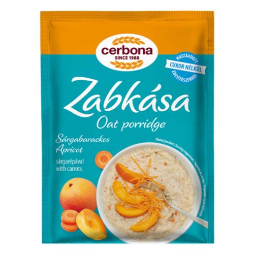 Cerbona zabkása sárgabarackos-sárgarépás, HCN - 50g