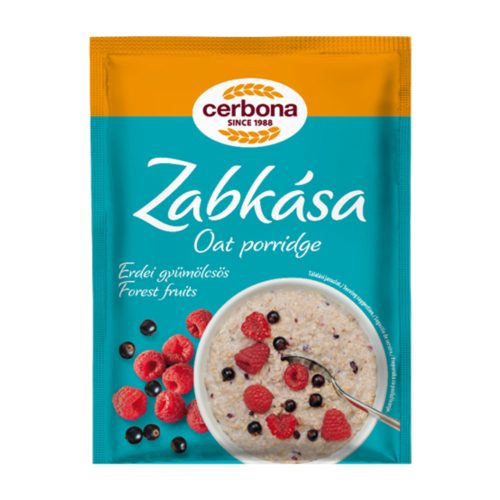 Cerbona zabkása erdei gyümölcsös - 55g