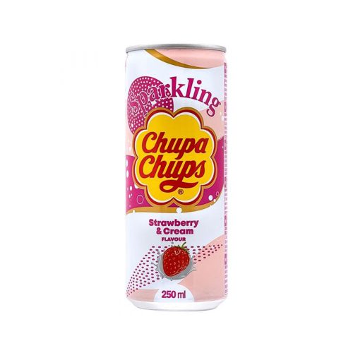 Chupa Chups Strawberry and Cream - 250 ml
