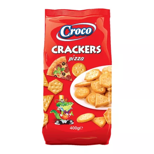 Croco kréker pizzás - 400g