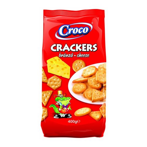 Croco kréker sajtos - 400g 