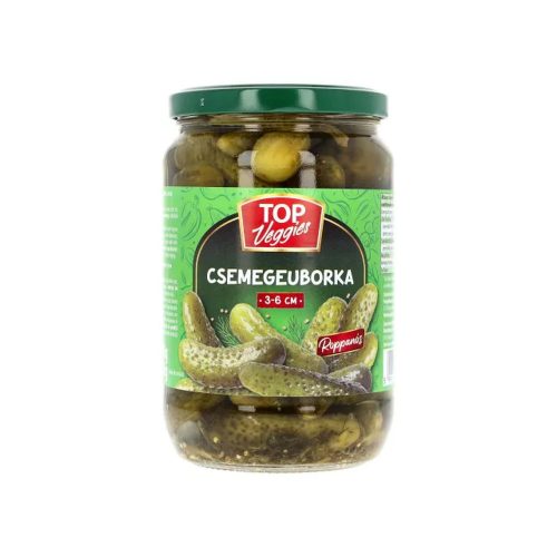Top Veggies csemege uborka 6-9 cm - 680 g