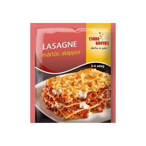 Csoda konyha lasagne mártás alappor - 48g