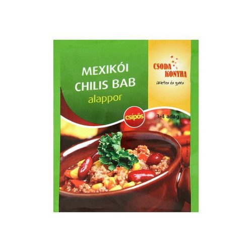 Csoda konyha mexikói chilis bab - 45g