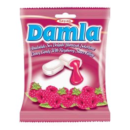Damla cukor málna - 90g