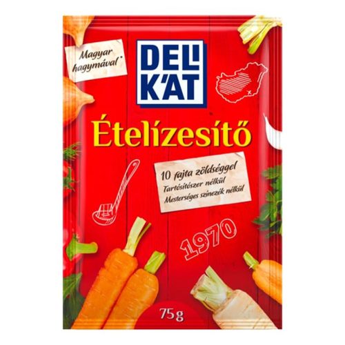 Delikát ételízesítő, jódozott só - 75 g