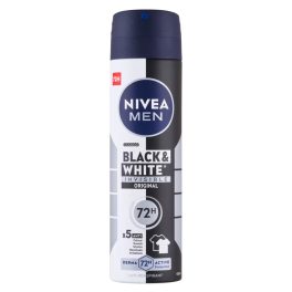   Nivea Black&White férfi deo spray Invisible Original - 150ml