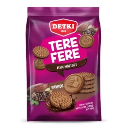 Detki Tere-fere kakaós keksz félig mártott - 150g