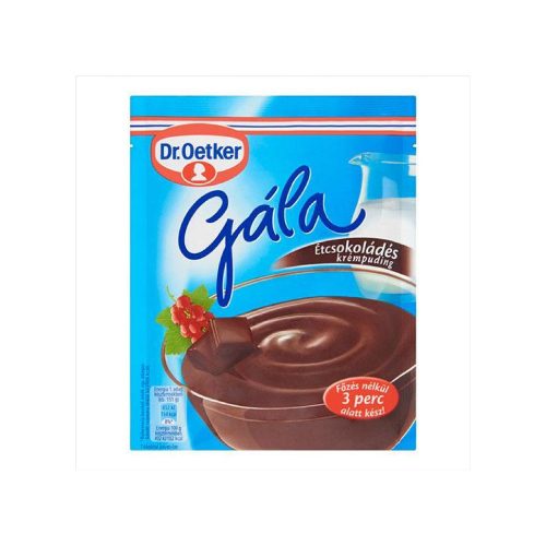 Dr.Oetker Gála puding étcsokoládé - 104g