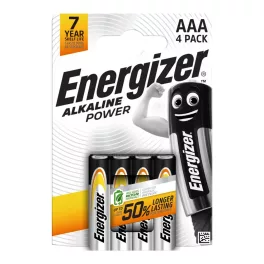 Energizer Alkaline Power mikroceruza elem AAA - 4 db