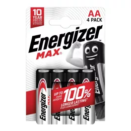 Energizer Max ceruzaelem AA - 4 db