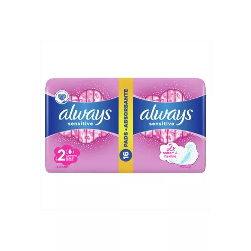 Always egészségügyi betét ultra sensitive super duo - 16db