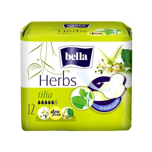 Bella Herbs egészségügyi betét hársfavirág - 12db