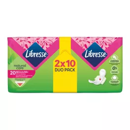   Libresse Natural Care Ultra Normal DUO egészségügyi betét - 2x10 db