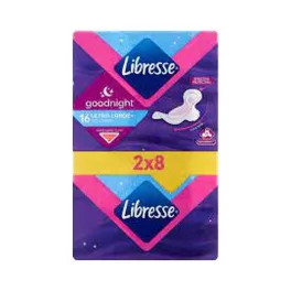Libresse eü.bet.ultra goodnight large wings - 2x8 db