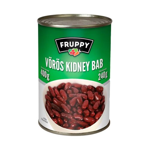Fruppy vörös kidney bab - 400g