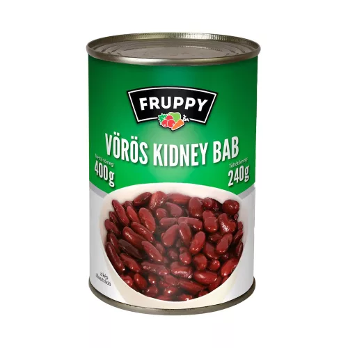 Fruppy vörös kidney bab - 400g