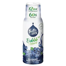 FruttaMax Bubble12 áfonya ízű gyümölcsszörp - 500ml