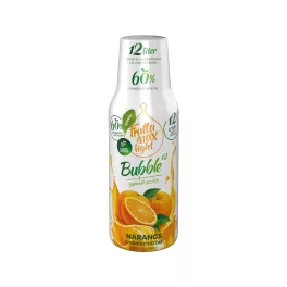   FruttaMax Bubble12 Light narancs ízű gyümölcsszörp - 500 ml