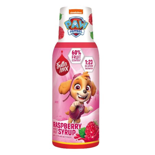 FruttaMax paw patrol málna ízű gyümölcsszörp - 500ml