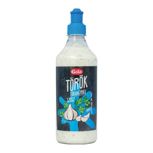Gala török fokhagymás szósz - 500ml