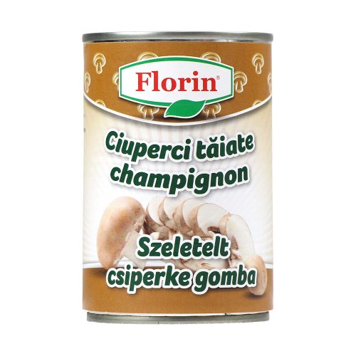 Florin szeletelt csiperke gomba - 314ml