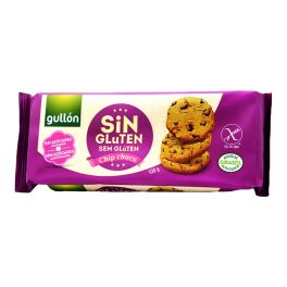 Gullon Choco Chips gluténmentes csokidarabos keksz - 125g