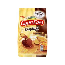   Győri Édes Duplajó kakaós bevonóval mártott,omlós,mézes keksz - 150g