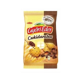   Győri Édes Csokidarabos omlós, mézes keksz csokoládédarabokkal - 150g