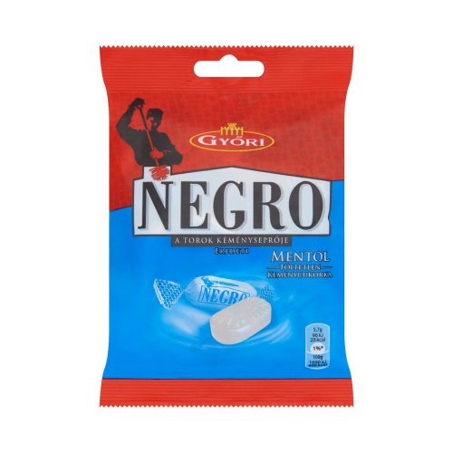 Győri negro kicsi mentol - 79g