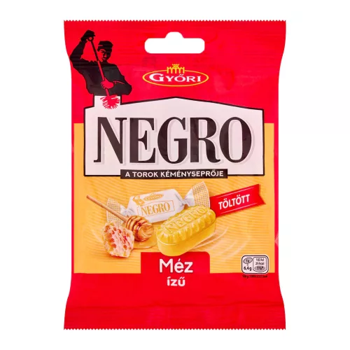 Győri Negro mézes töltött keménycukorka - 63g
