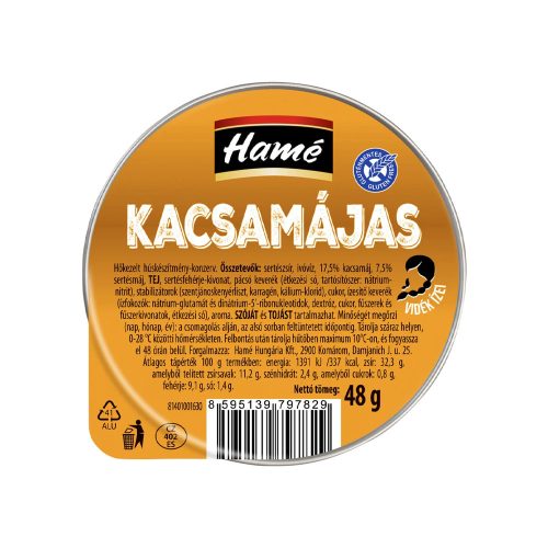 Hamé kacsamájas - 48g
