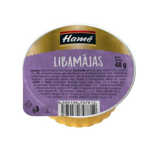 Hamé libamájas - 48g