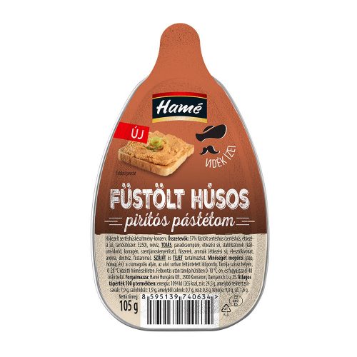 Hamé pástétom füstölt húsos 105g