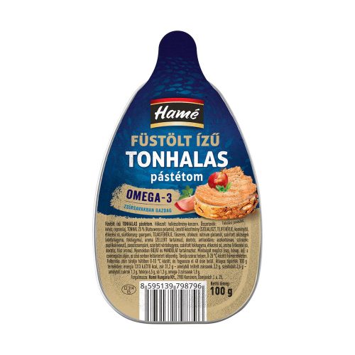 Hamé pástétom tonhalas füstölt - 100g