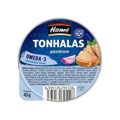 Hamé tonhalas pástétom - 45g